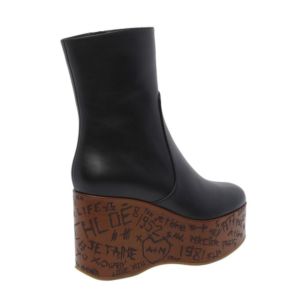 Chloe' Women Maxime Wedge Booties - Picture 3 of 4
